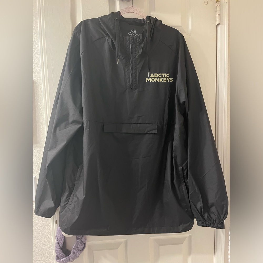 Arctic Monkeys Windbreaker Rain Jacket XXL